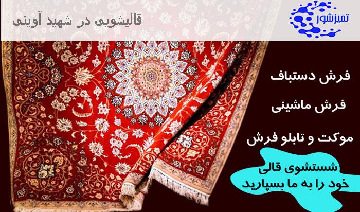 قالیشویی در شهید آوینی