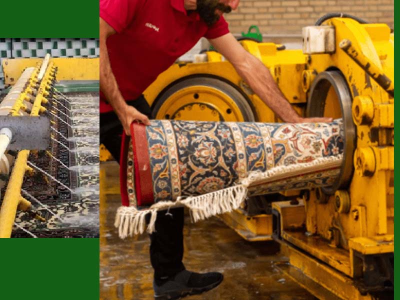 شستشوی فرش ماشینی با دستگاه قالیشویی اتومات در تهرانپارس